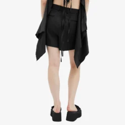 Botter Pleat Tailored Shorts -Deals Snazzy Mode Store 17 05 2024 JC 241 M5051 BK 7 1