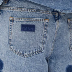Ganni Patch Denim Shorts -Deals Snazzy Mode Store 17 05 24 SI J1435 566 9 1