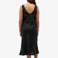 Deiji Studios Light Linen Dress -Deals Snazzy Mode Store 17 08 2023 BLR LG LN LHTDS BLK 7 1