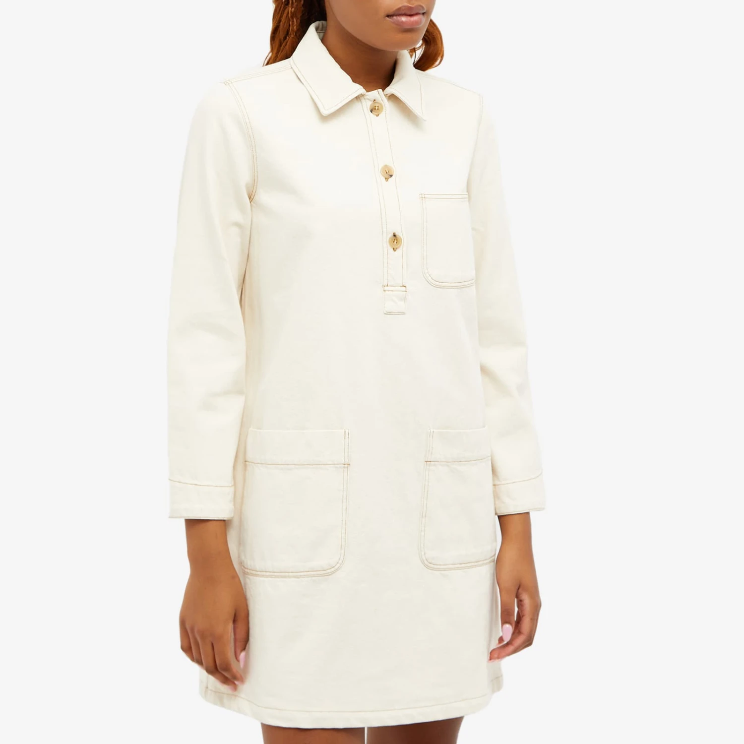 A.P.C. Aurelia Shirt Dress 2 A.P.C. Aurelia Shirt Dress - Image 2