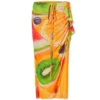 House Of Sunny Some Fruits Wrap Skirt