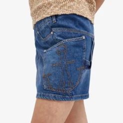 JW Anderson Twisted Denim Mini Skirt -Deals Snazzy Mode Store 18 01 2024 JC DK0020 PG1499 804 10 1