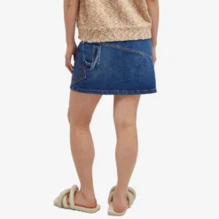 JW Anderson Twisted Denim Mini Skirt -Deals Snazzy Mode Store 18 01 2024 JC DK0020 PG1499 804 8 1