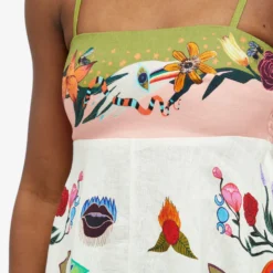 ALÉMAIS Evergreen Sundress -Deals Snazzy Mode Store 18 01 2024 JW 1817D MLT 10 1