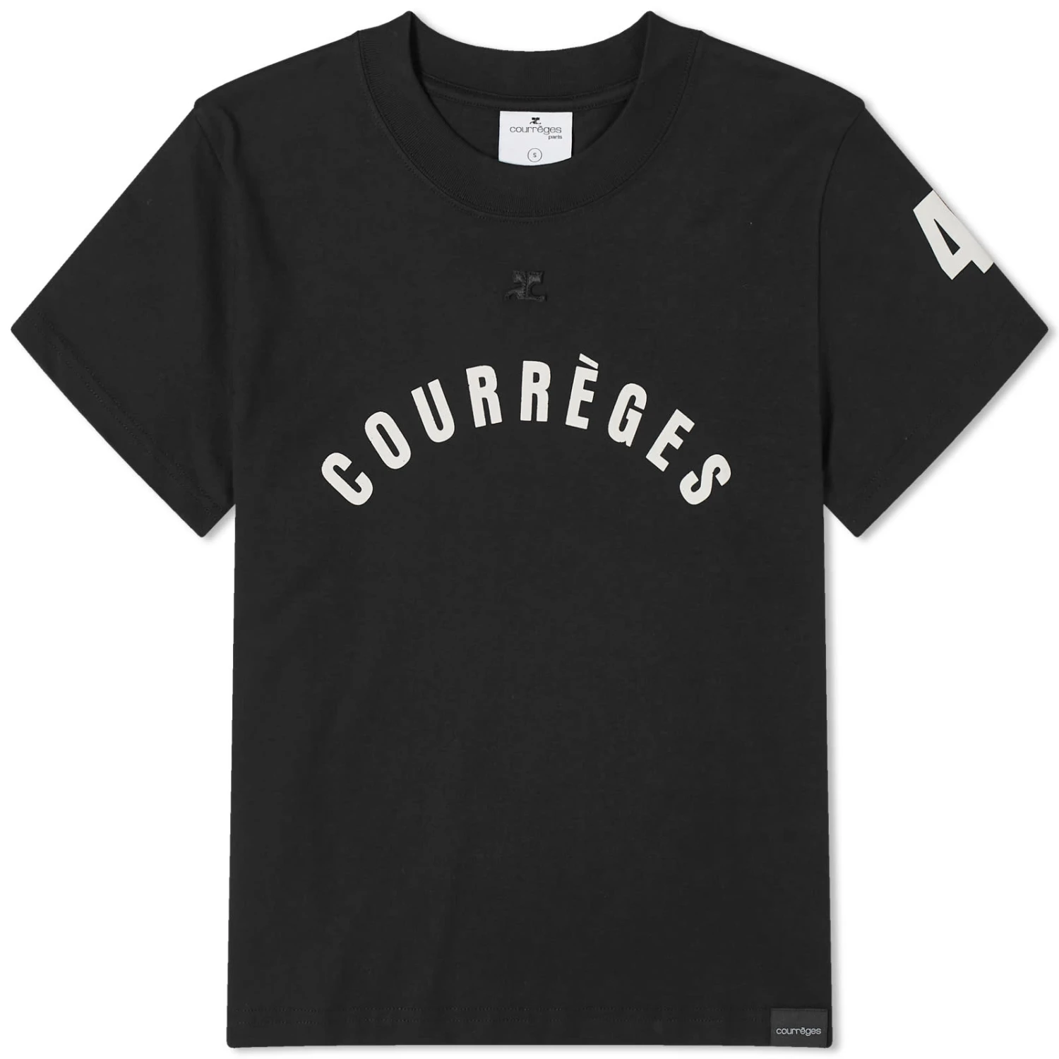 COURREGES Courrèges Ac Straight Printed T-Shirt 1 COURREGES Courrèges Ac Straight Printed T-Shirt