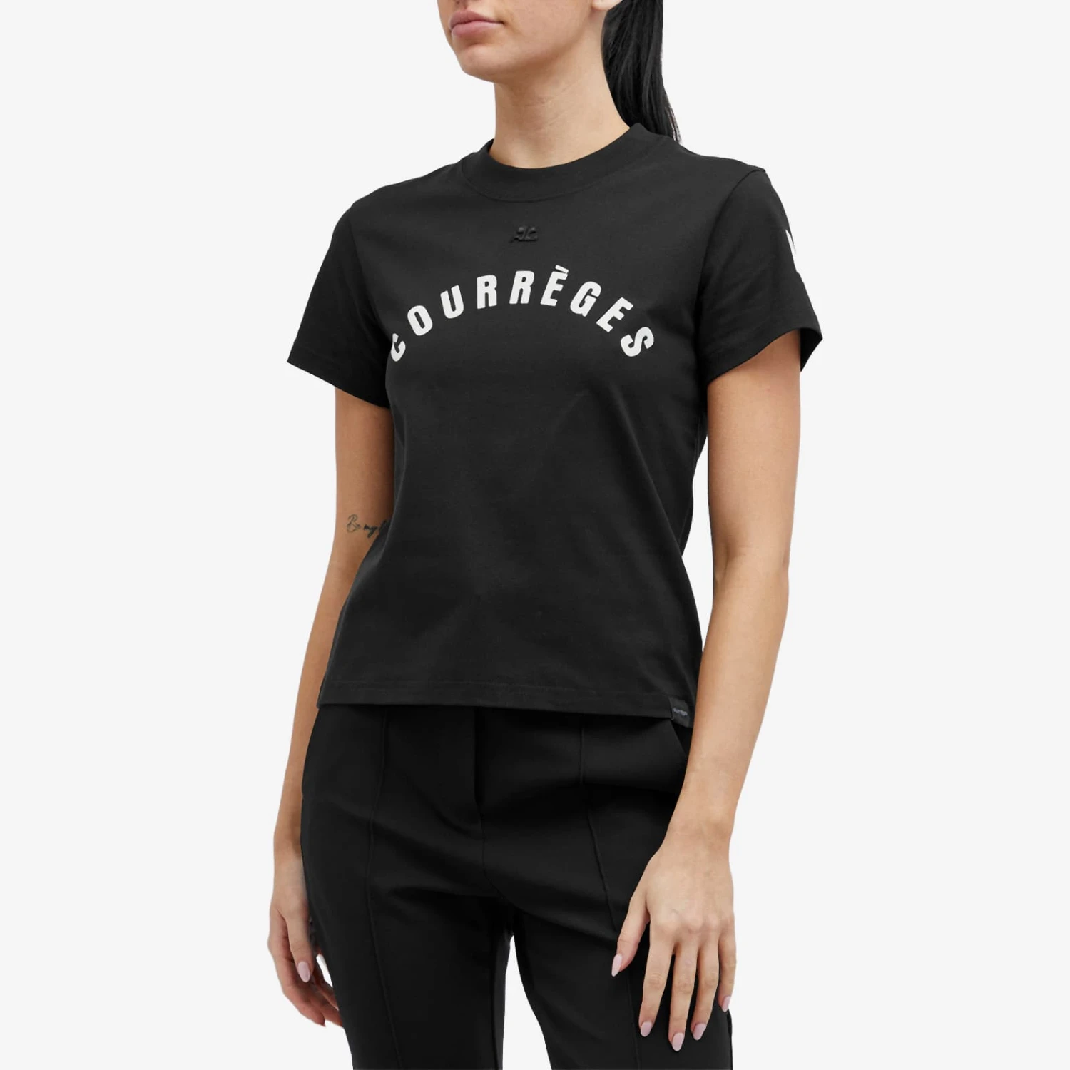 COURREGES Courrèges Ac Straight Printed T-Shirt 2 COURREGES Courrèges Ac Straight Printed T-Shirt - Image 2