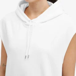 COURREGES Courrèges Cocoon Fleece Hooded Tunic -Deals Snazzy Mode Store 18 03 24 SI 124JRO338JS0120 0001 10 1