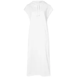 COURREGES Courrèges Cocoon Fleece Hooded Tunic