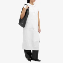 COURREGES Courrèges Cocoon Fleece Hooded Tunic -Deals Snazzy Mode Store 18 03 24 SI 124JRO338JS0120 0001 m9 1