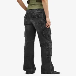 MISBHV Harness Cargo Trousers -Deals Snazzy Mode Store 18 04 24 LS 231W311 BLK 7 1