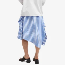 JW Anderson Handkerchief Striped Skirt -Deals Snazzy Mode Store 18 01 2024 JD SK0165 PG1466 856 8 1