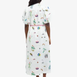 ALÉMAIS Atticus Embroidered Shirt Dress -Deals Snazzy Mode Store 19 01 2024 JA 1931D CRM 8 1