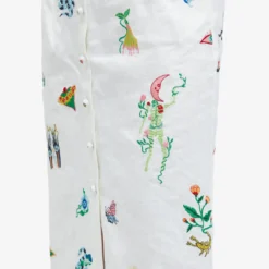 ALÉMAIS Atticus Embroidered Skirt -Deals Snazzy Mode Store 19 01 2024 LB 1934S CRM 10 1