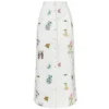 ALÉMAIS Atticus Embroidered Skirt
