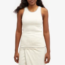 Baserange Garble Tank Top -Deals Snazzy Mode Store 19 01 2024 LB FLGTA RIB SP24 UDY 7 1