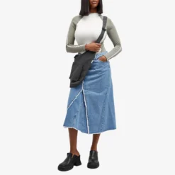 Wood Wood Venja Denim Wrap Skirt -Deals Snazzy Mode Store 19 02 2024 LB 12341900 7080 m9 1