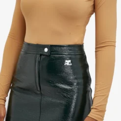 COURREGES Courrèges Reedition Vinyl Mini Skirt -Deals Snazzy Mode Store 19 03 2024 JC PERCJU001VY0014 8081 10 1