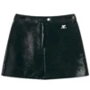 COURREGES Courrèges Reedition Vinyl Mini Skirt