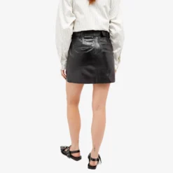 Anine Bing Mini Leather Ana Skirt -Deals Snazzy Mode Store 19 09 2023 BLR A 04 1296 000 7 1