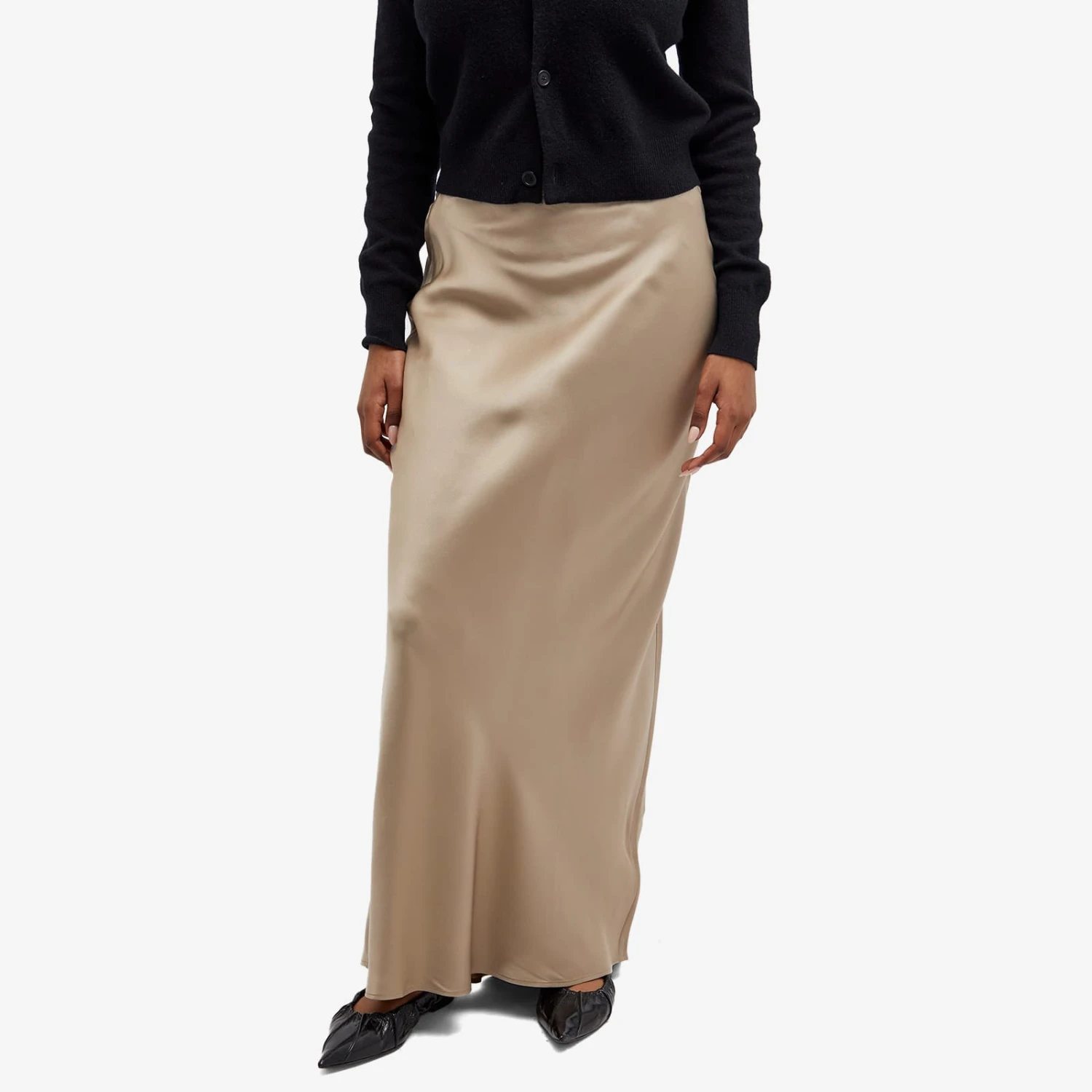 Anine Bing Bar Silk Maxi Skirt 2 Anine Bing Bar Silk Maxi Skirt - Image 2