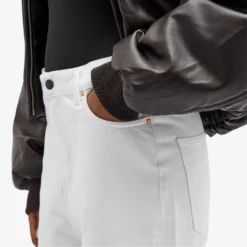 WARDROBE.NYC Low Rise Jeans -Deals Snazzy Mode Store 20 02 2024 LB W2048PC WHT 10 1