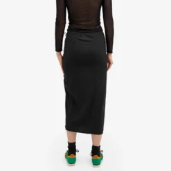 GANNI Drapey Melange Midi Skirt 7 GANNI Drapey Melange Midi Skirt -Deals Snazzy Mode Store 20 12 23 TC F8676 99 8 1