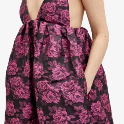 GANNI Botanical Jacquard Mini Strap Dress -Deals Snazzy Mode Store 20 12 2023 JD F8796 72 10 1