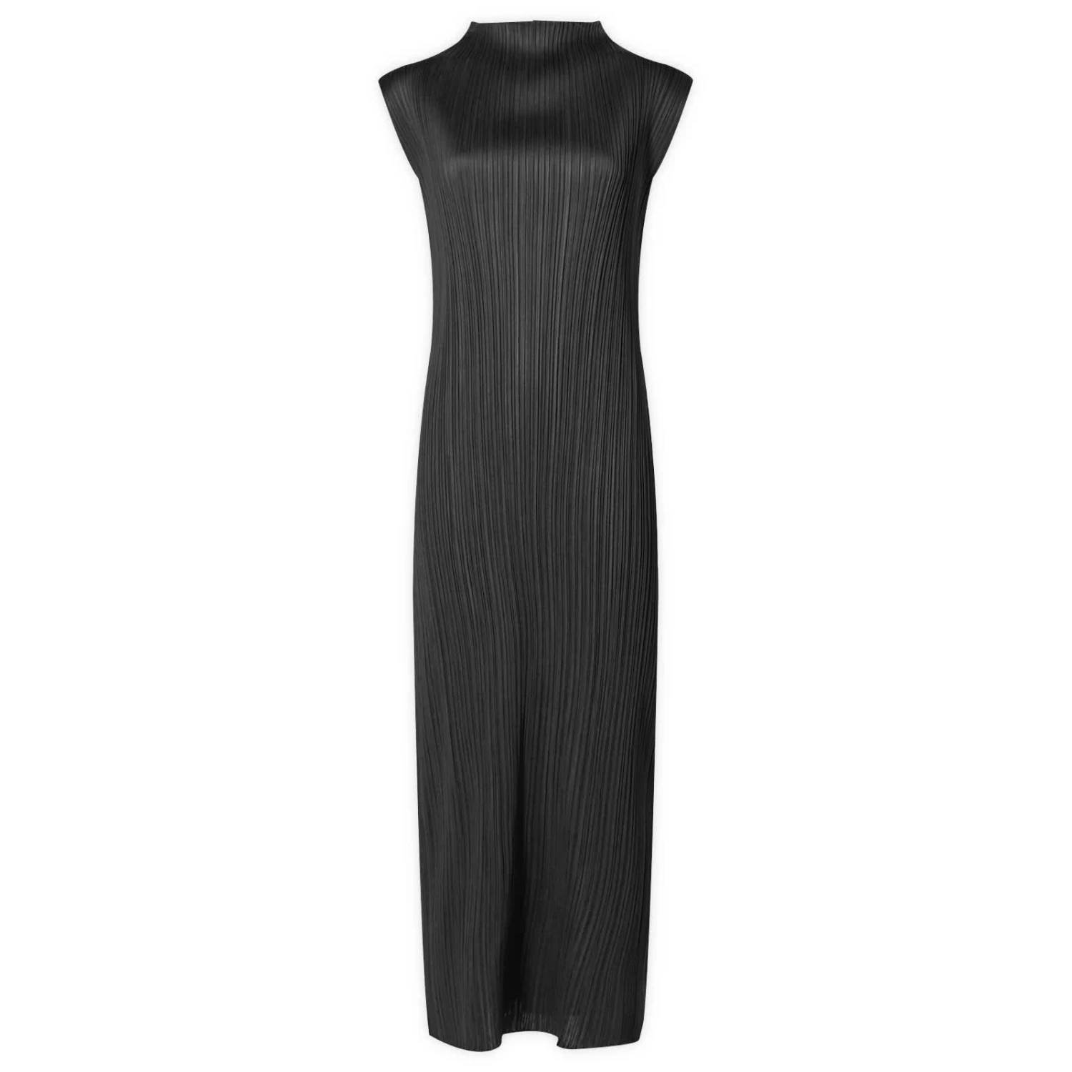 Pleats Please Issey Miyake Pleats Roll Neck Midaxi Dress 1 Pleats Please Issey Miyake Pleats Roll Neck Midaxi Dress