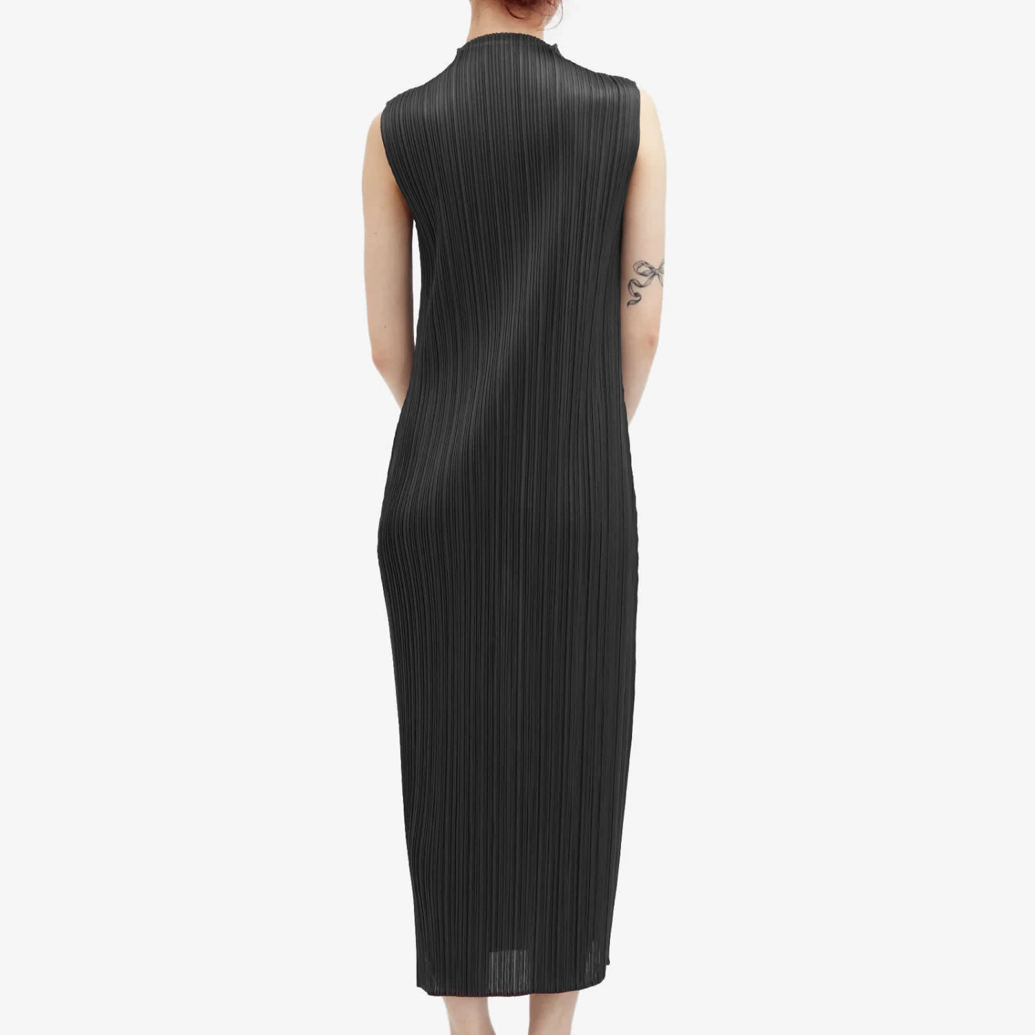 Pleats Please Issey Miyake Pleats Roll Neck Midaxi Dress 3 Pleats Please Issey Miyake Pleats Roll Neck Midaxi Dress - Image 3