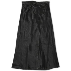 Acne Studios Iala Satin Midi Skirt