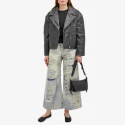 Acne Studios Printed Wide Leg Jeans -Deals Snazzy Mode Store 21 12 23 NS C00052 228 m9 1