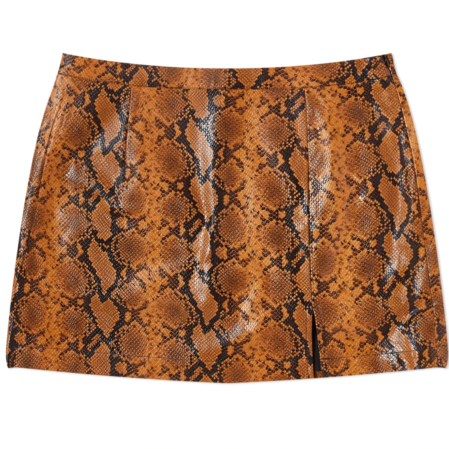 KITRI Collette Snakeskin Vinyl Mini Skirt 1 KITRI Collette Snakeskin Vinyl Mini Skirt