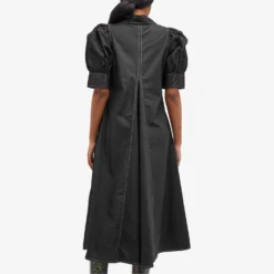 Ganni Cotton Poplin V-Neck Maxi Dress 7 Ganni Cotton Poplin V-Neck Maxi Dress -Deals Snazzy Mode Store 22 02 24 NS F7127 099 8 1