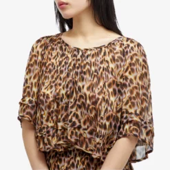 Isabel Marant Etoile Isabel Marant Étoile Roxin Short Sleeved Top -Deals Snazzy Mode Store 23 02 2024 JC 24PHT0379FA B1J11E 10OE 10 1