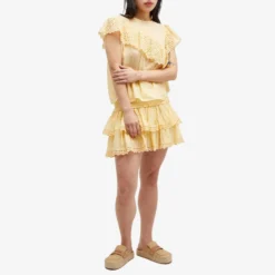 Isabel Marant Etoile Isabel Marant Étoile Tinomi Skirt -Deals Snazzy Mode Store 23 02 2024 jc 24pju0165fa b1j10e 23su m9