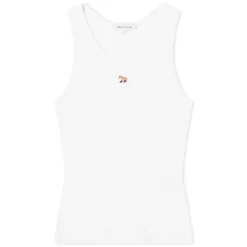 Maison Kitsune Baby Fox Ribbed Tank Vest