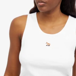 Maison Kitsune Baby Fox Ribbed Tank Vest 9 Maison Kitsune Baby Fox Ribbed Tank Vest -Deals Snazzy Mode Store 23 04 2024 JD MW00103KJ0125 P100 9 1