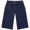 Maison Kitsune Workwear Denim Bermuda Shorts