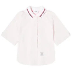 Thom Browne Box Pleat Short Sleeve Shirt