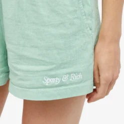 Sporty & Rich Italic Disco Shorts -Deals Snazzy Mode Store 23 06 23 TC SH862JD 9 1