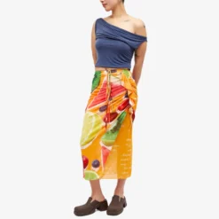 House Of Sunny Some Fruits Wrap Skirt -Deals Snazzy Mode Store 23 11 2023 aj vol211561 m9