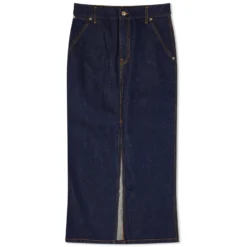 Helmut Lang Denin Midi Skirt