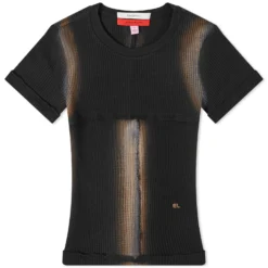 Eckhaus Latta Thermal Lapped Baby T-Shirt