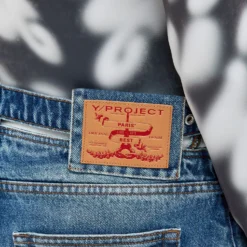 Y/Project Y-Project EVERGREEN Y BELT DENIM MINI SKIRT 9 Y/Project Y-Project EVERGREEN Y BELT DENIM MINI SKIRT -Deals Snazzy Mode Store 24 10 23 NS WSKIRT86 S25 9 1