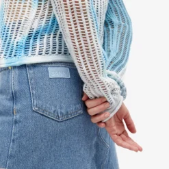 GANNI Denim Midi Skirt -Deals Snazzy Mode Store 25 08 2023 jd j1289 564 9