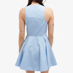 AMI Paris Hidden Tab Mini Dress -Deals Snazzy Mode Store 26 04 2024 JC FDR116 CO0063 484 7 1