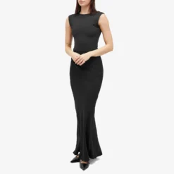 AMI Paris Biais Long Maxi Skirt -Deals Snazzy Mode Store 26 04 24 LS FSK305 AC0009 001 m8 1