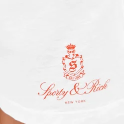 Sporty & Rich Vendome Gym Shorts -Deals Snazzy Mode Store 28 08 23 JF SH962WH 9 1