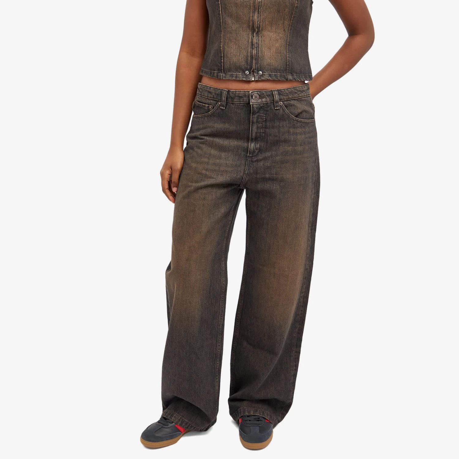 Wood Wood Ellie Baggy Jeans 2 Wood Wood Ellie Baggy Jeans - Image 2
