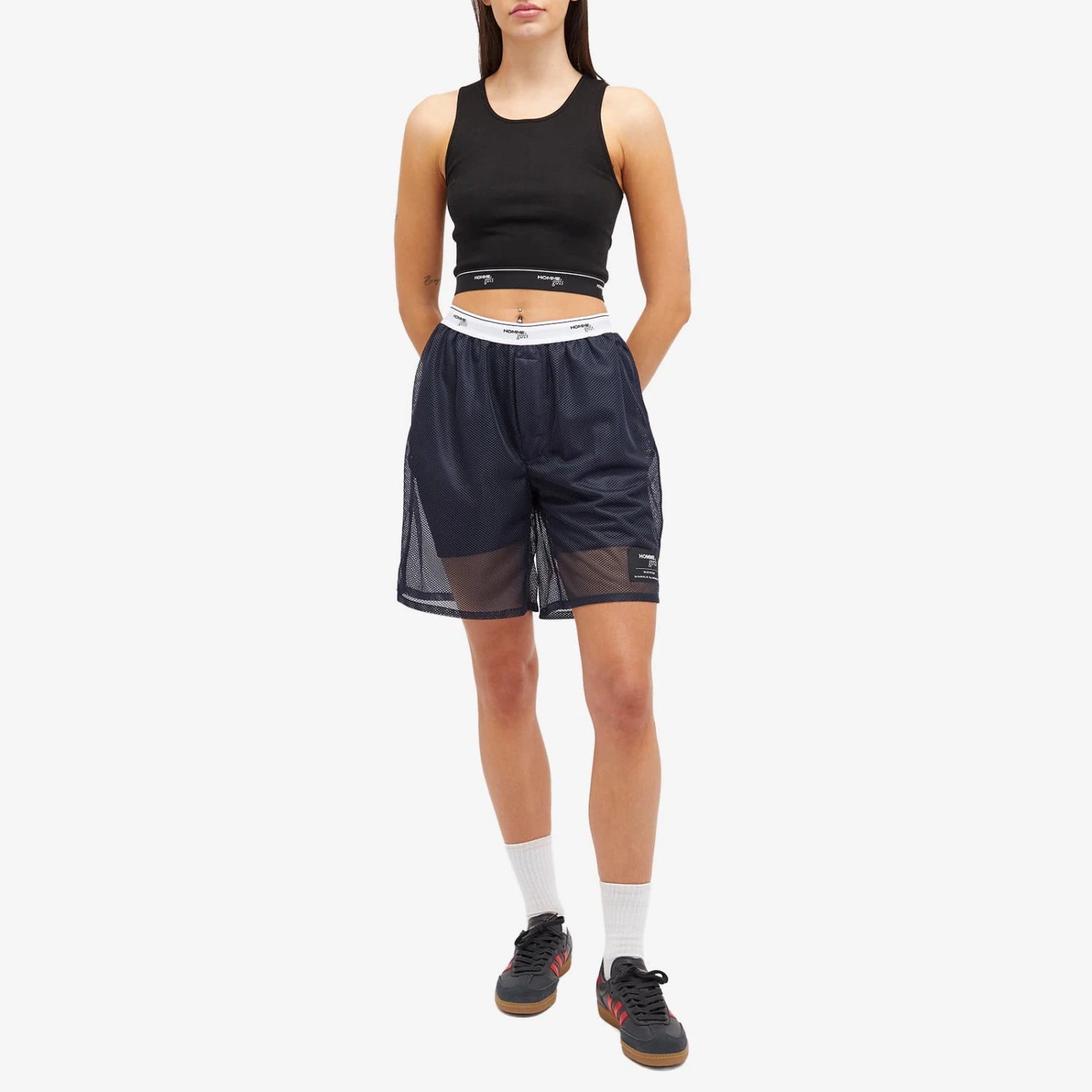 HOMMEGIRLS Basketball Mesh Shorts 4 HOMMEGIRLS Basketball Mesh Shorts - Image 4